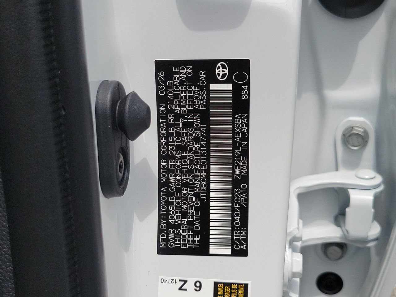New 2026 Toyota Corolla SE FWD image 31