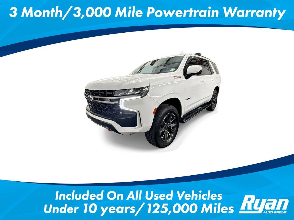 Used 2021 Chevrolet Tahoe Z71 w/ Rear Media and Nav Package AWD/4WD image 1