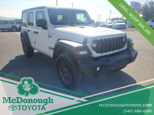 Used 2024 Jeep Wrangler Sport S