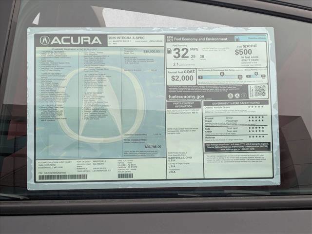 New 2025 Acura Integra A-Spec image 18