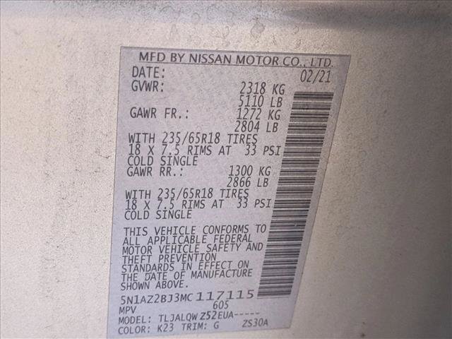 Used 2021 Nissan Murano SV FWD image 14