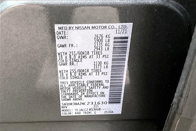 Used 2022 Nissan Pathfinder SV image 16