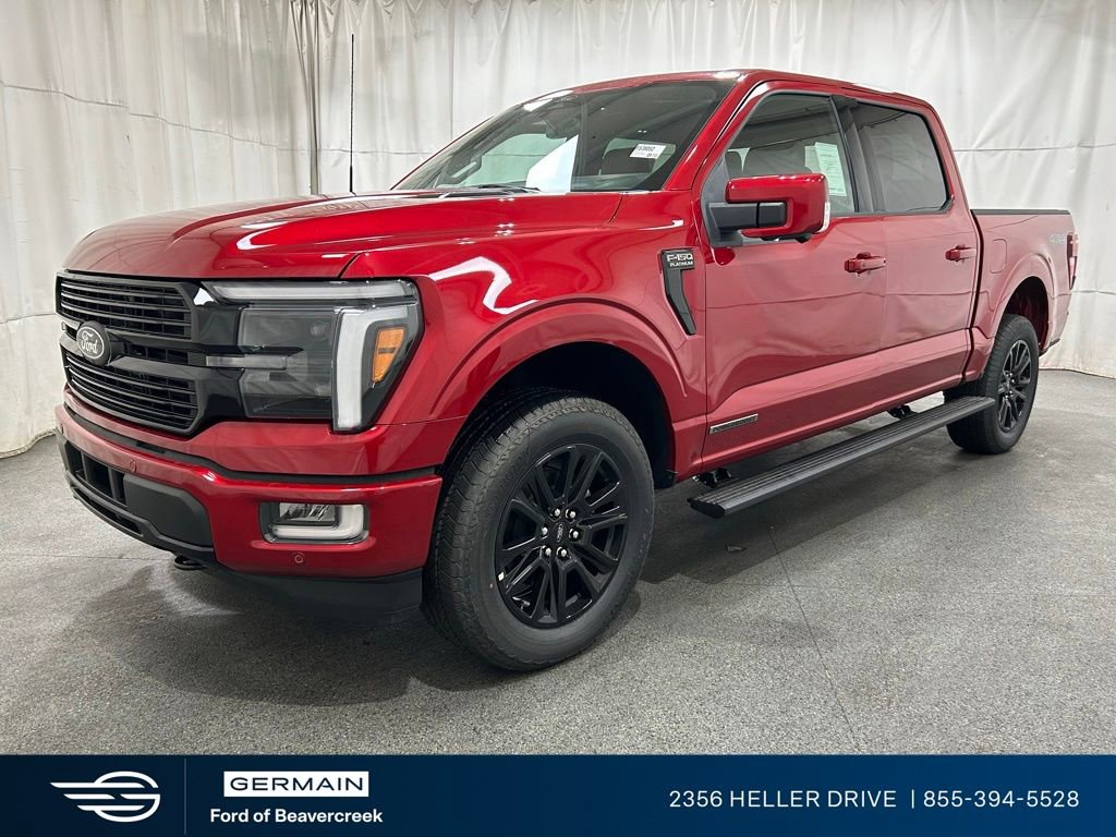 New 2025 Ford F150 Platinum w/ Equipment Group 702A High image 4