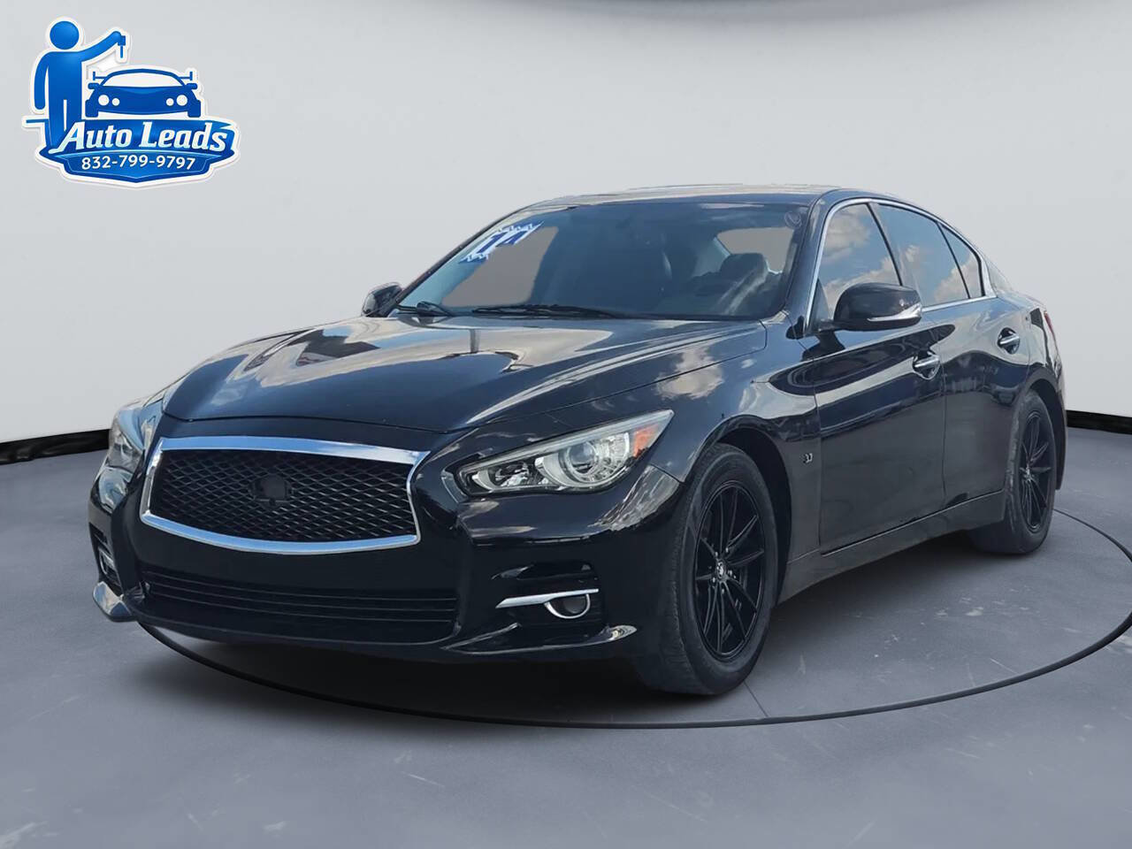 Used 2014 INFINITI Q50 Premium w/ Navigation Package RWD image 3