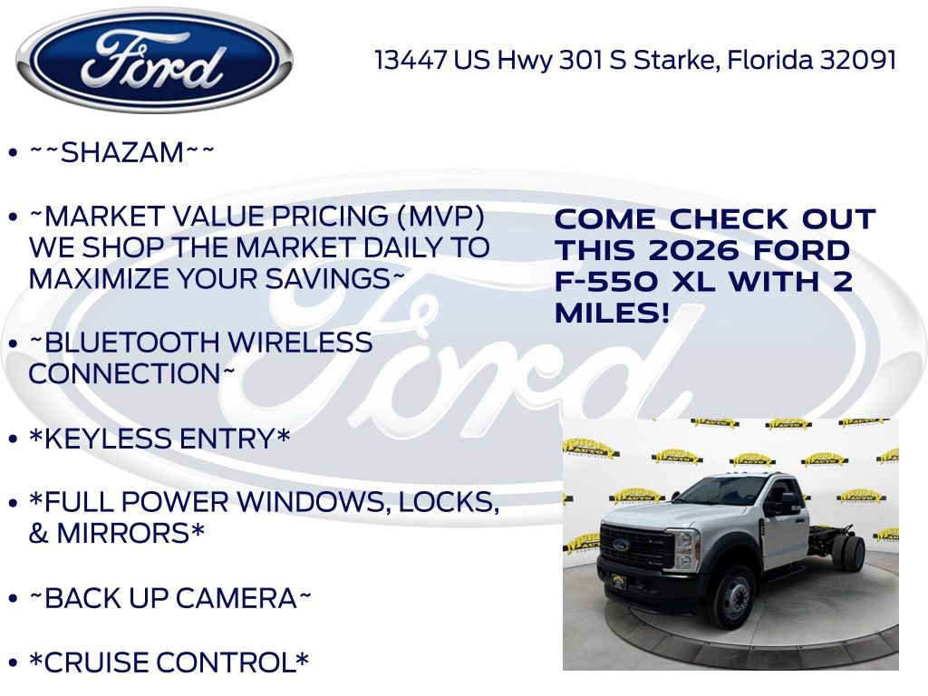 New 2026 Ford F550 4x4 Regular Cab Super Duty image 5