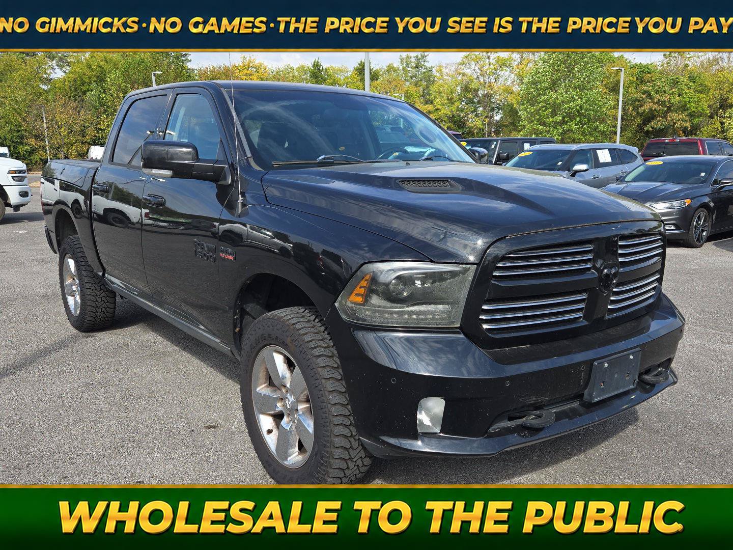 Used 2016 RAM 1500 Sport w/ Black Ram 1500 Sport Group AWD/4WD image 1