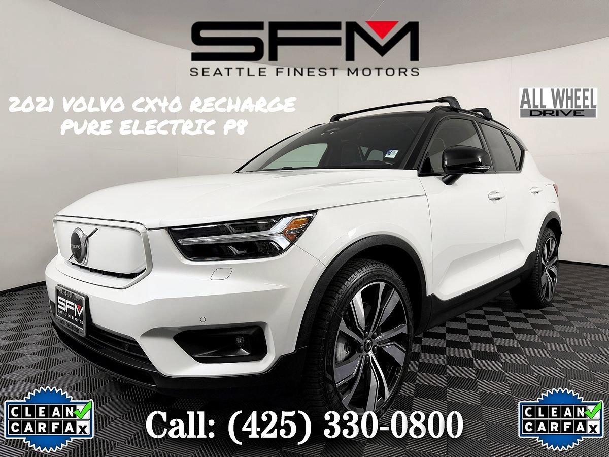 Used 2021 Volvo XC40 P8 Recharge w/ Advanced Package AWD/4WD image 1