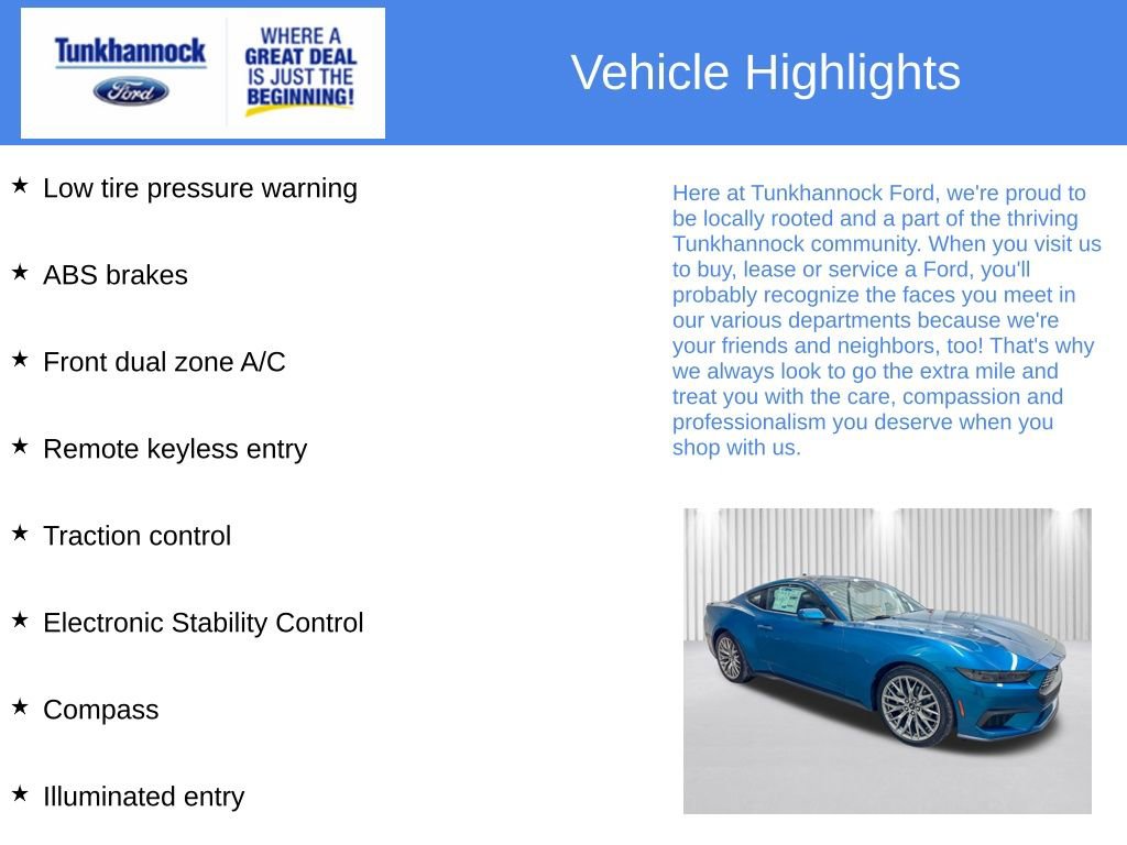 New 2026 Ford Mustang Coupe RWD image 6