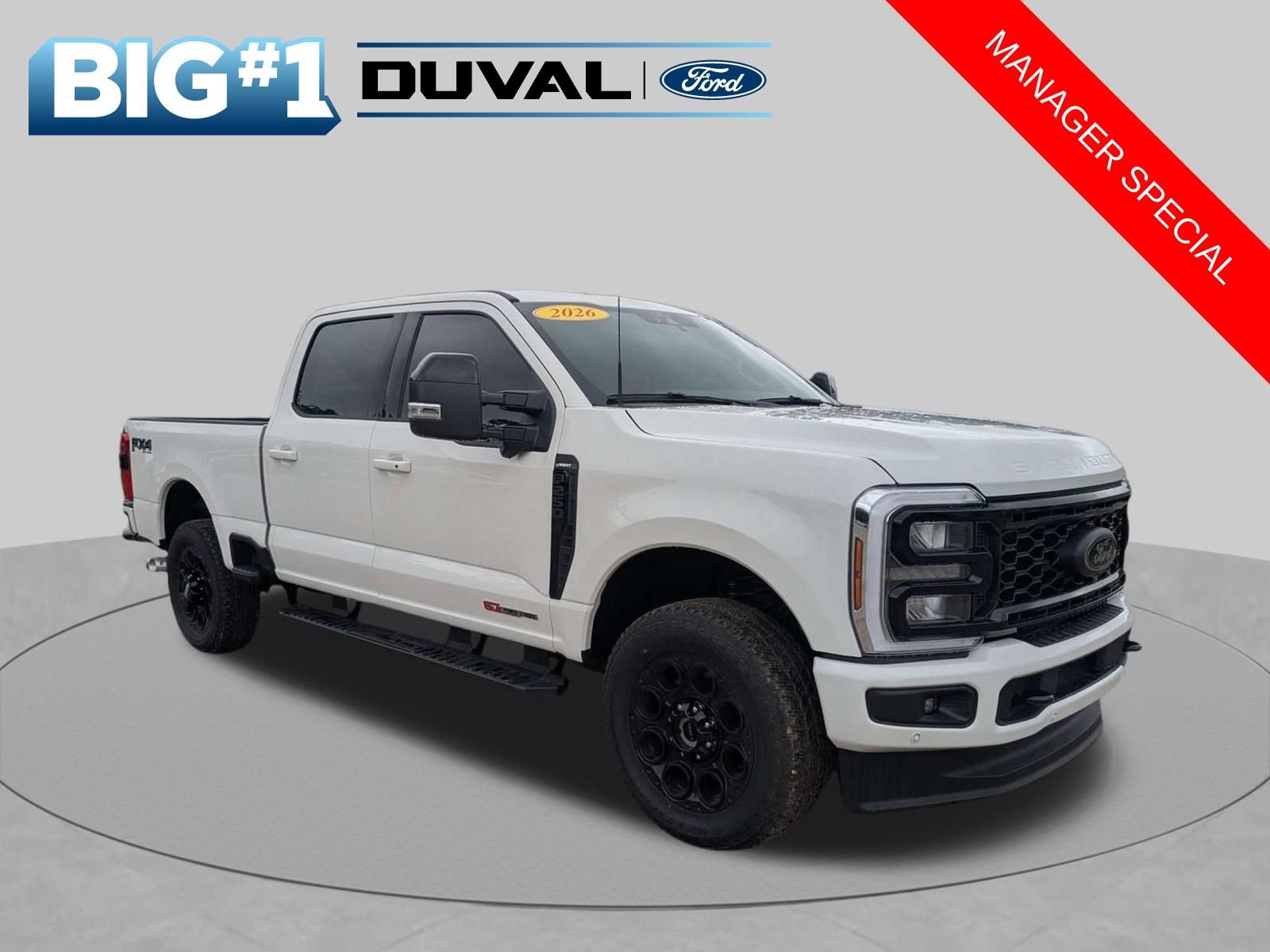 New 2026 Ford F250 Lariat w/ Black Appearance Package AWD/4WD 360° Tour