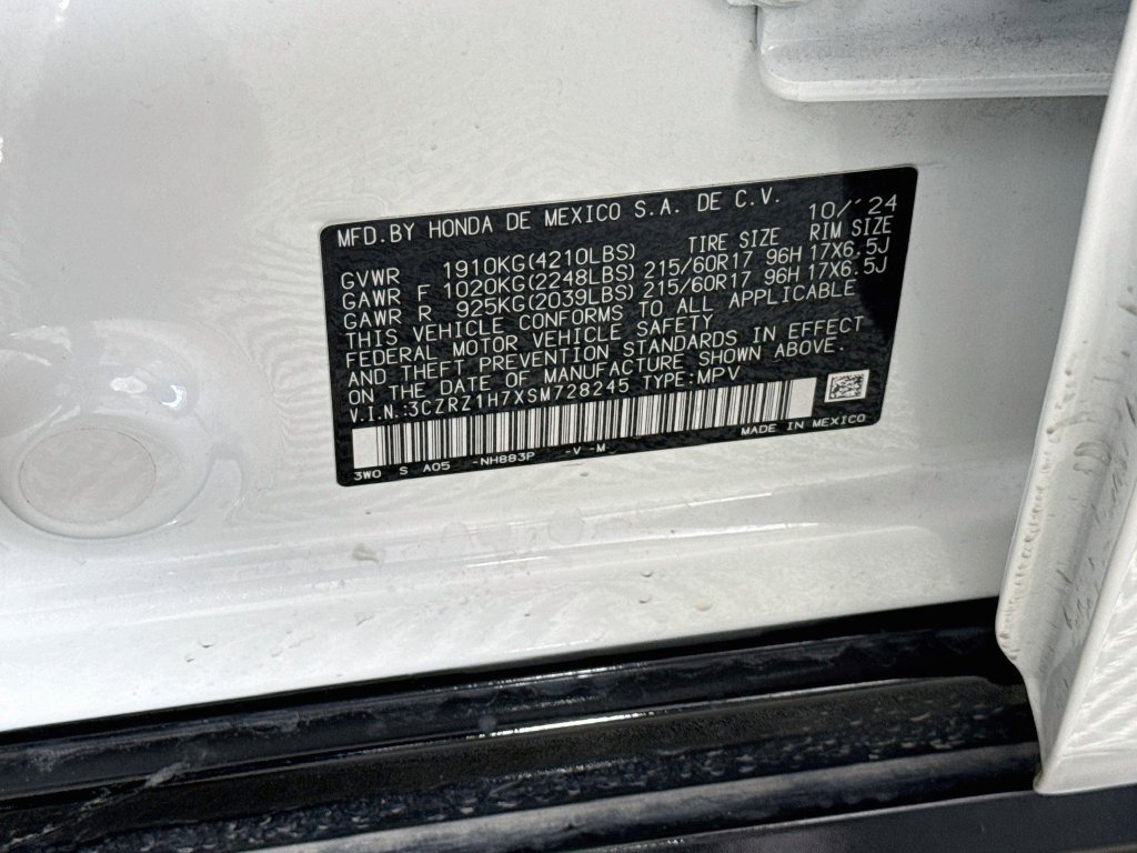 Used 2025 Honda HR-V EX-L image 32