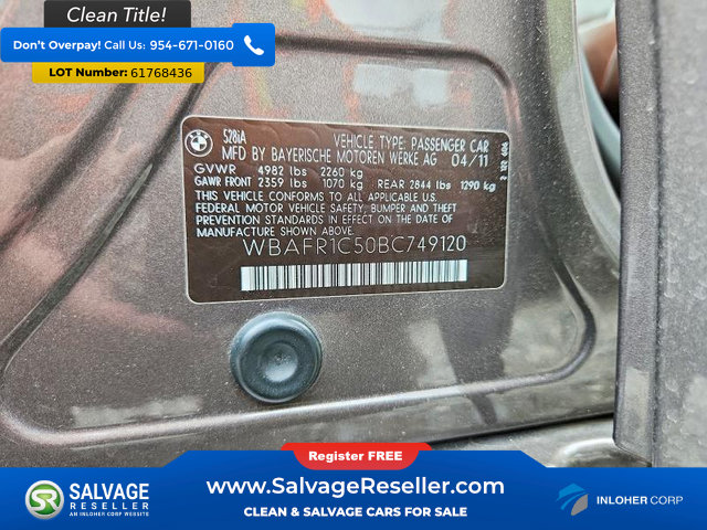 Used 2011 BMW 528i Sedan RWD image 16