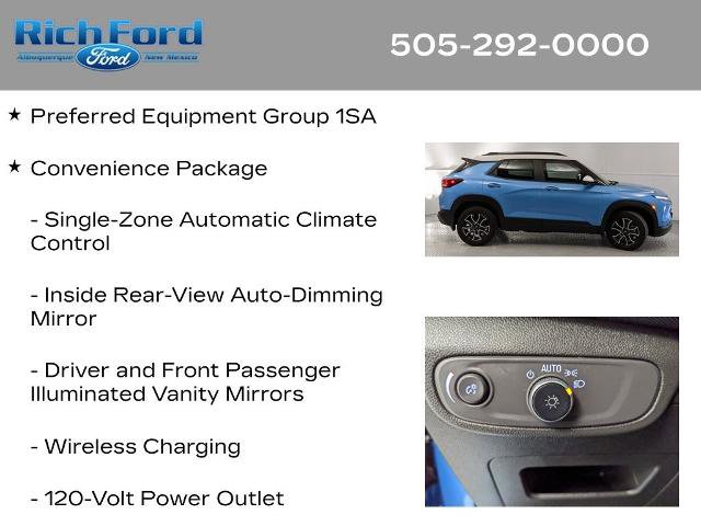 Used 2025 Chevrolet TrailBlazer ACTIV w/ Convenience Package AWD/4WD image 11