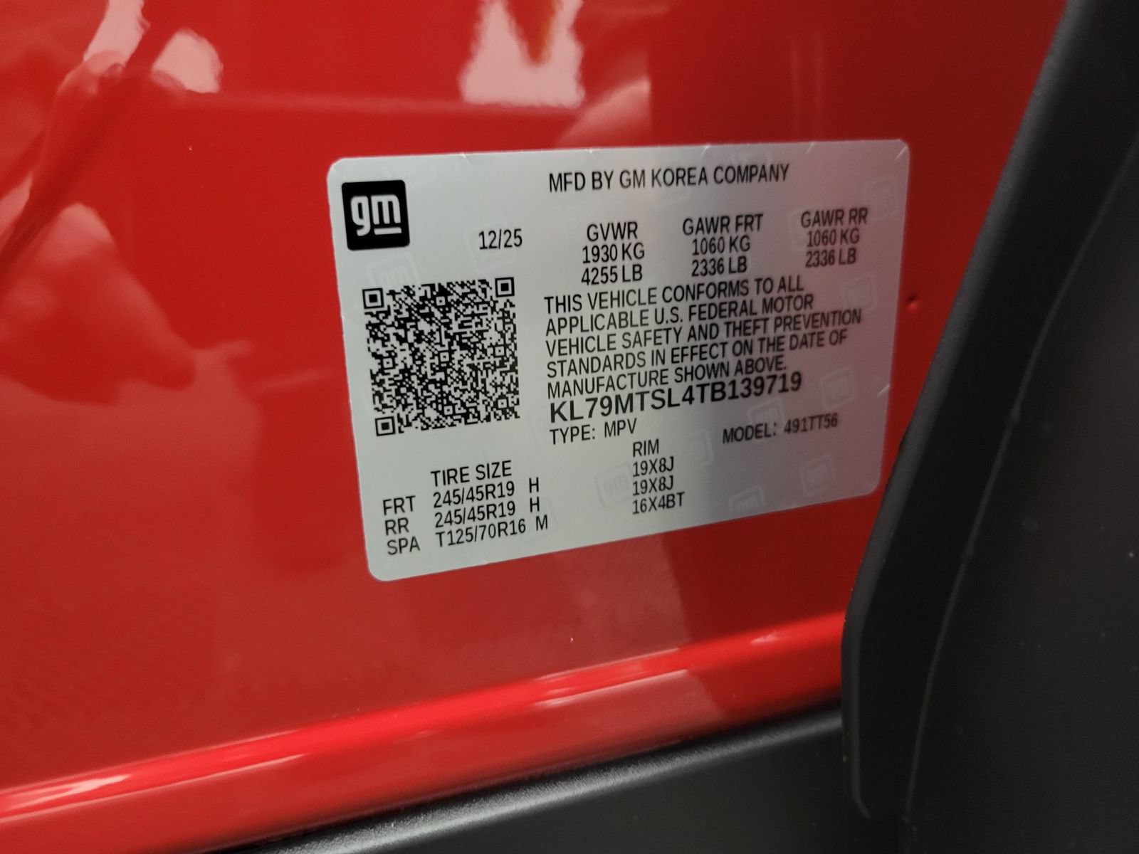 New 2026 Chevrolet TrailBlazer RS w/ Convenience Package FWD image 17