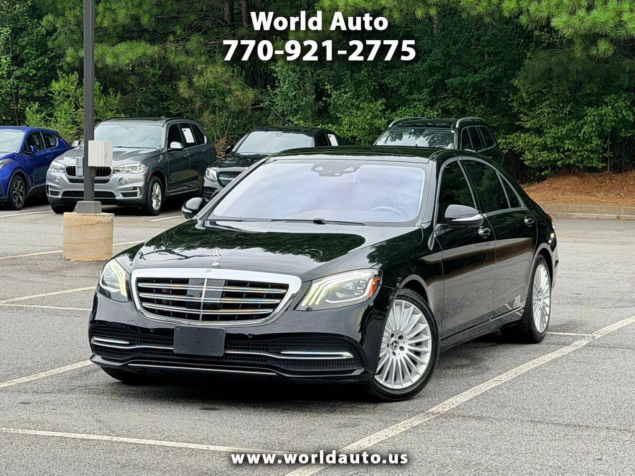 Used 2019 Mercedes-Benz S 560 Sedan w/ Premium Package
