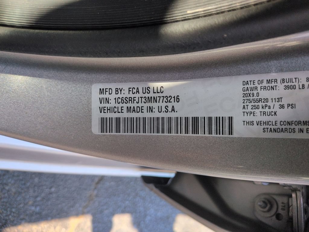 Used 2021 RAM 1500 Laramie AWD/4WD image 36