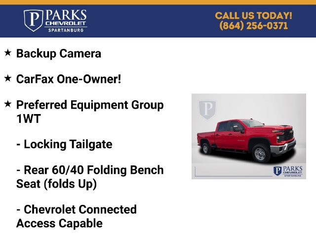 Certified 2025 Chevrolet Silverado 2500 W/T w/ WT/CX Safety Package AWD/4WD image 4