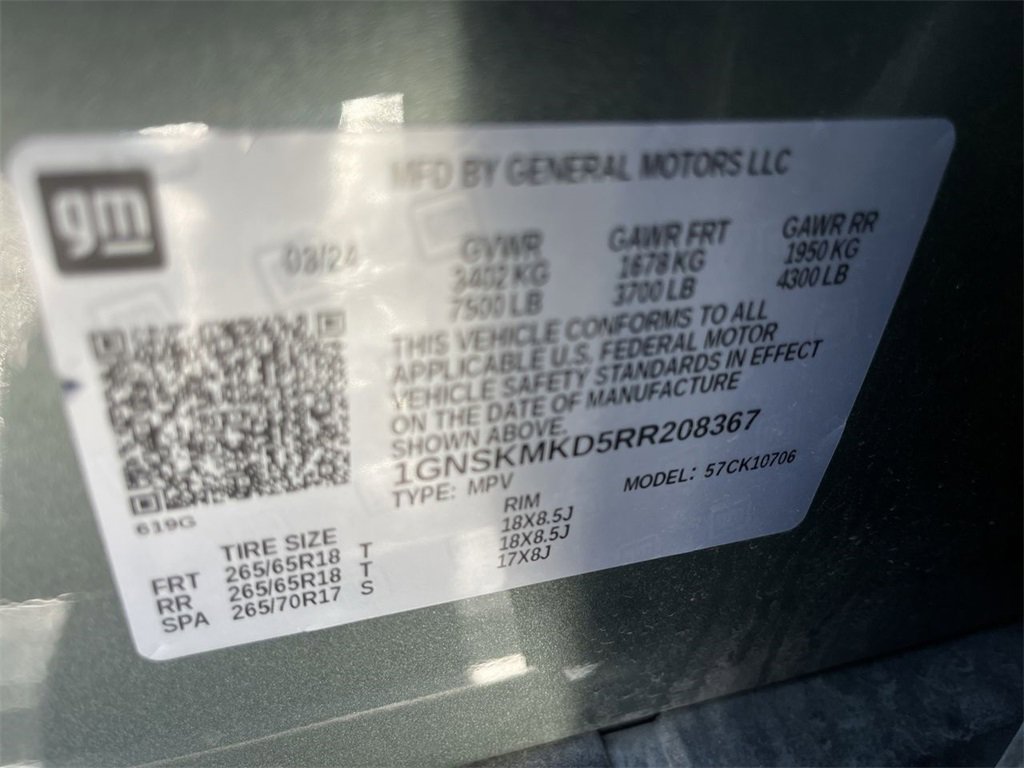 Certified 2024 Chevrolet Tahoe LS w/ Max Trailering Package image 32