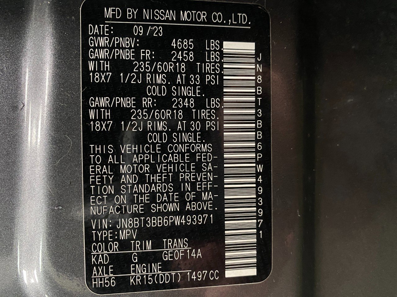 Used 2023 Nissan Rogue SV image 31