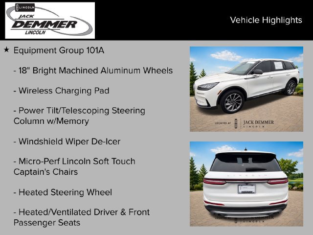 Certified 2024 Lincoln Corsair AWD w/ Equipment Group 101A image 24
