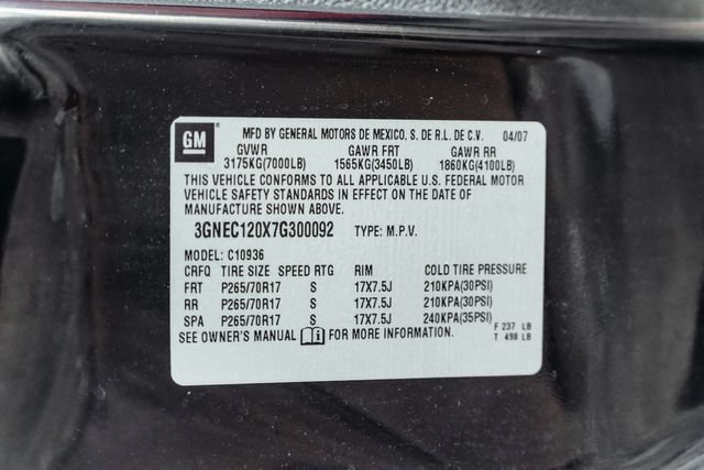 Used 2007 Chevrolet Avalanche LT w/ LT Preferred Equipment Group RWD image 75