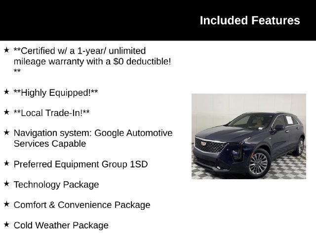Used 2024 Cadillac XT4 Premium Luxury w/ Technology Package FWD image 4