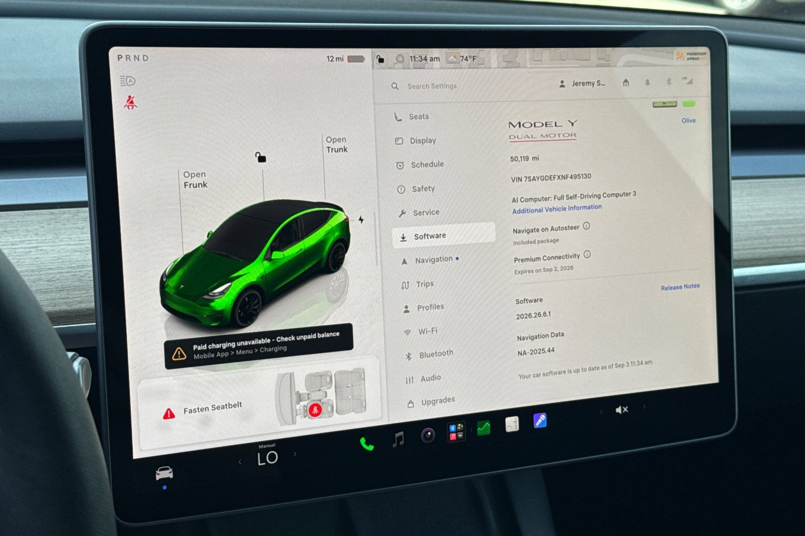 Used 2022 Tesla Model Y Performance AWD/4WD image 50