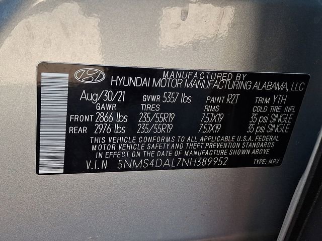 Used 2022 Hyundai Santa Fe Limited AWD/4WD image 29