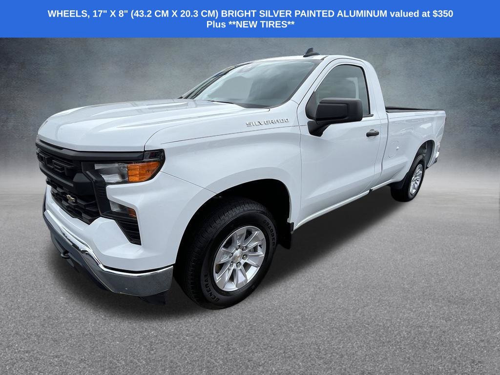 Used 2025 Chevrolet Silverado 1500 W/T RWD image 3