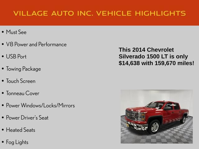 Used 2014 Chevrolet Silverado 1500 LT w/ All Star Edition AWD/4WD image 7