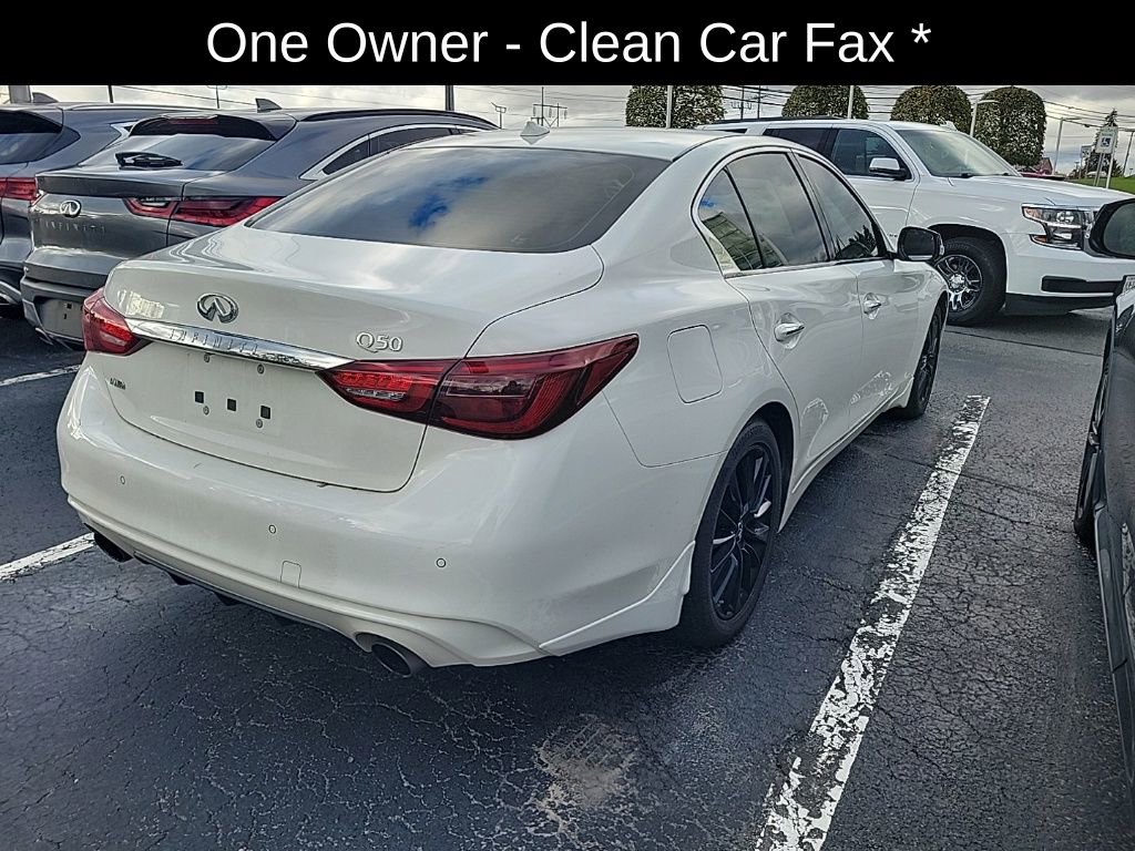 Certified 2023 INFINITI Q50 Luxe w/ Cargo Package image 7