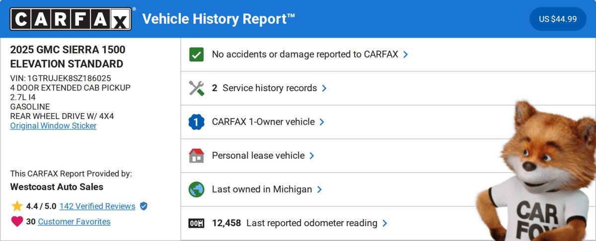 Used 2025 GMC Sierra 1500 Elevation image 5