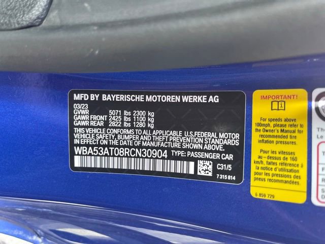 Used 2024 BMW M440i Convertible w/ Premium Package image 13