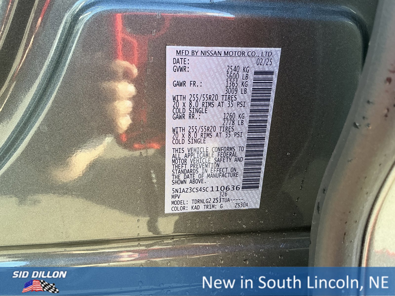 New 2025 Nissan Murano SL image 12