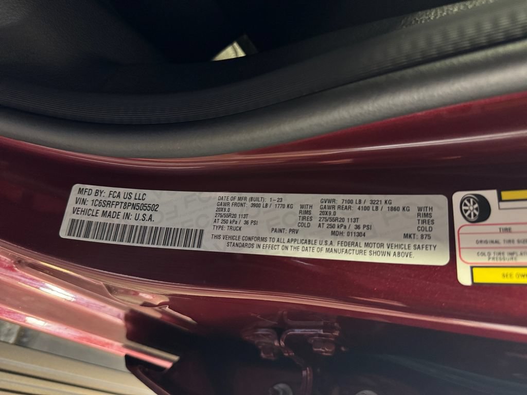 Used 2023 RAM 1500 Limited AWD/4WD image 31