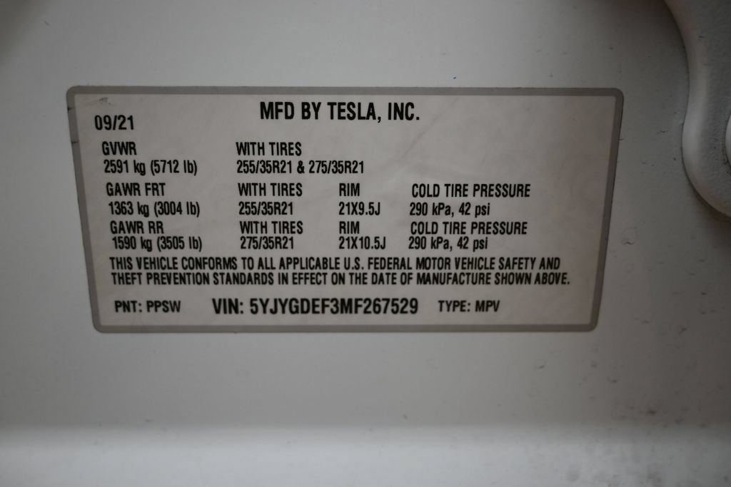 Used 2021 Tesla Model Y Performance AWD/4WD image 5