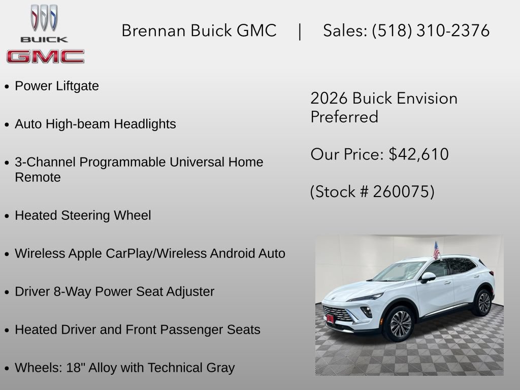 New 2026 Buick Envision Preferred AWD/4WD image 18