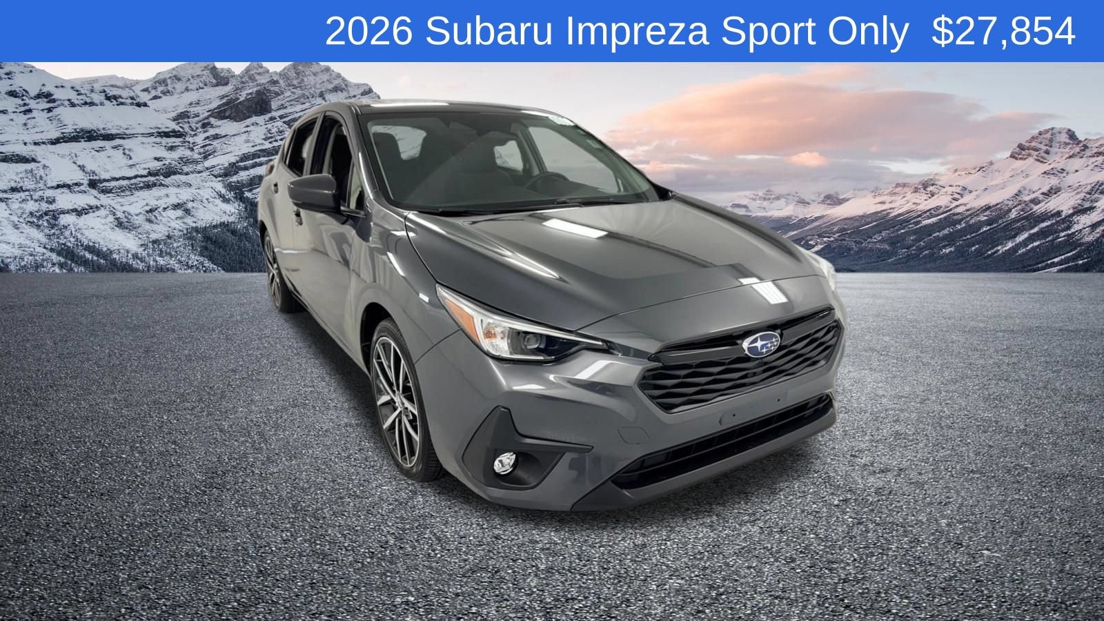 New 2026 Subaru Impreza 2.0i Sport