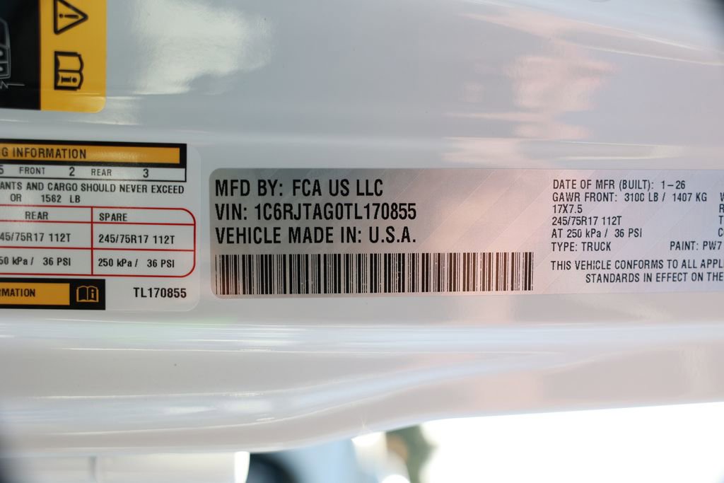 New 2026 Jeep Gladiator Sport image 36