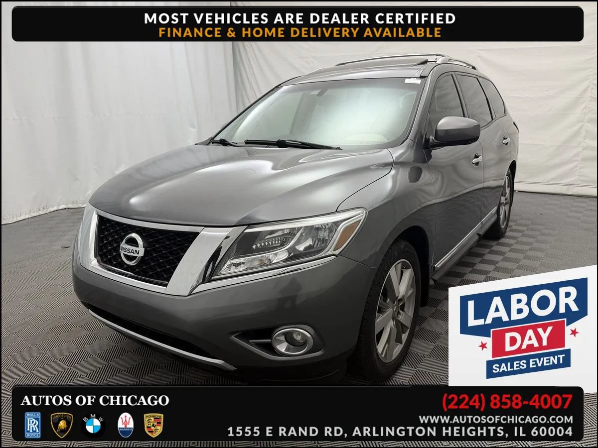Used 2016 Nissan Pathfinder Platinum w/ Family Entertainment Package FWD video 1