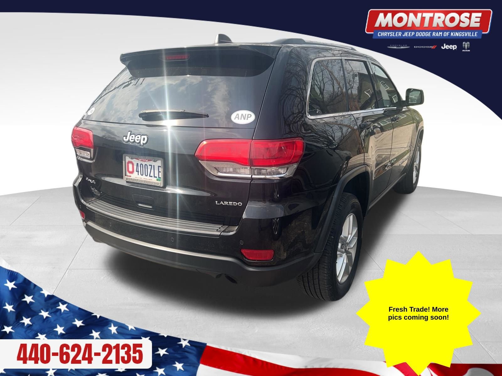 Used 2017 Jeep Grand Cherokee Laredo w/ Quick Order Package 23E image 3