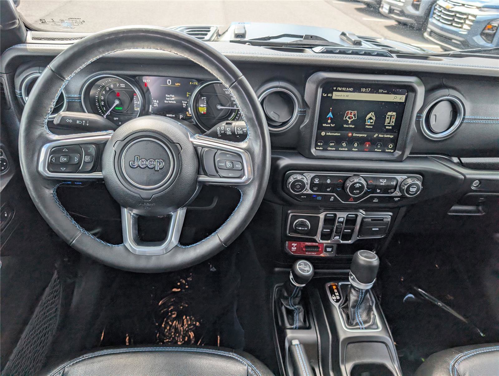 Used 2023 Jeep Wrangler Unlimited Rubicon 4xe w/ Cold Weather Group AWD/4WD image 16