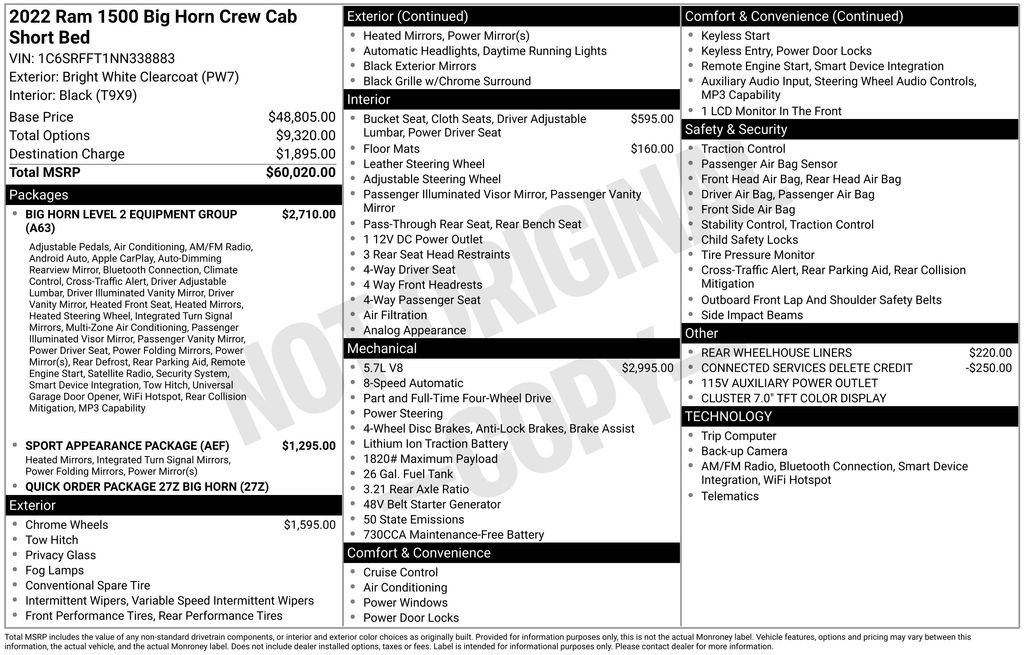 Used 2022 RAM 1500 Big Horn image 41