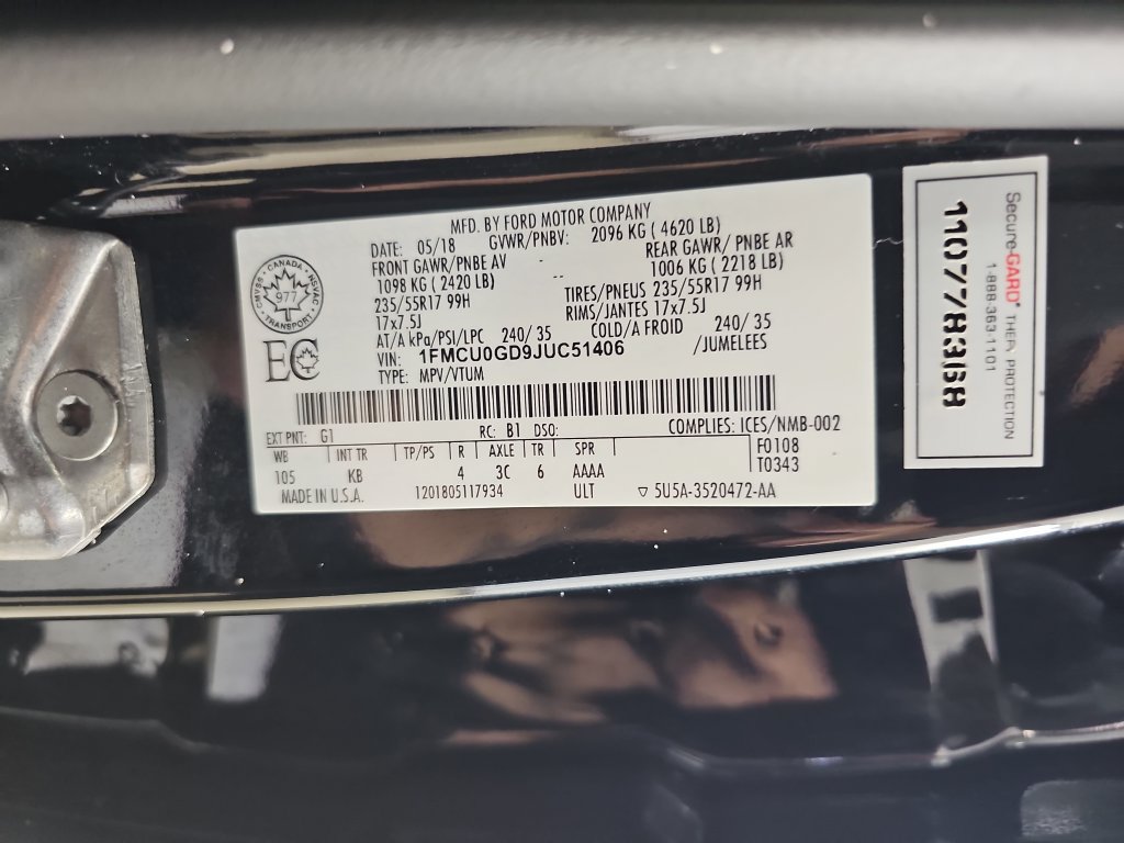 Used 2018 Ford Escape SE FWD image 40