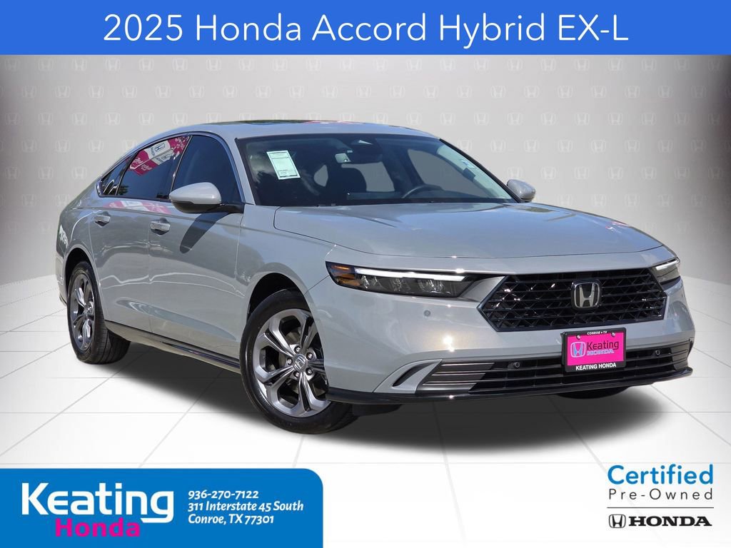 Certified 2025 Honda Accord EX-L