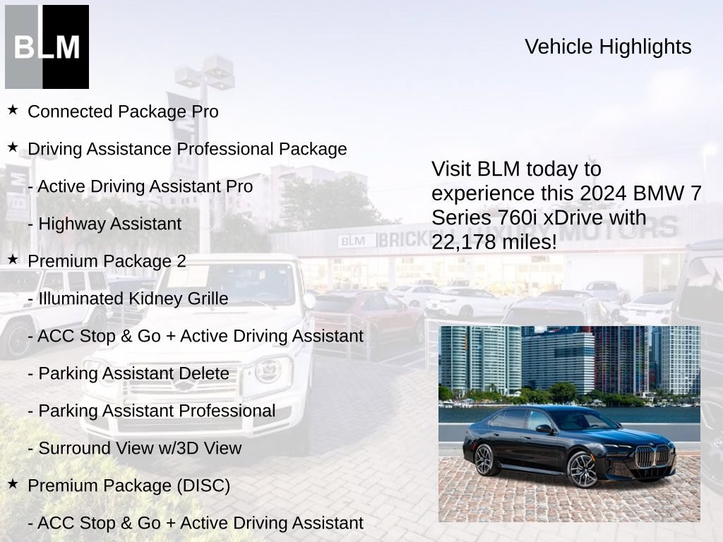 Used 2024 BMW 760i xDrive AWD/4WD image 5