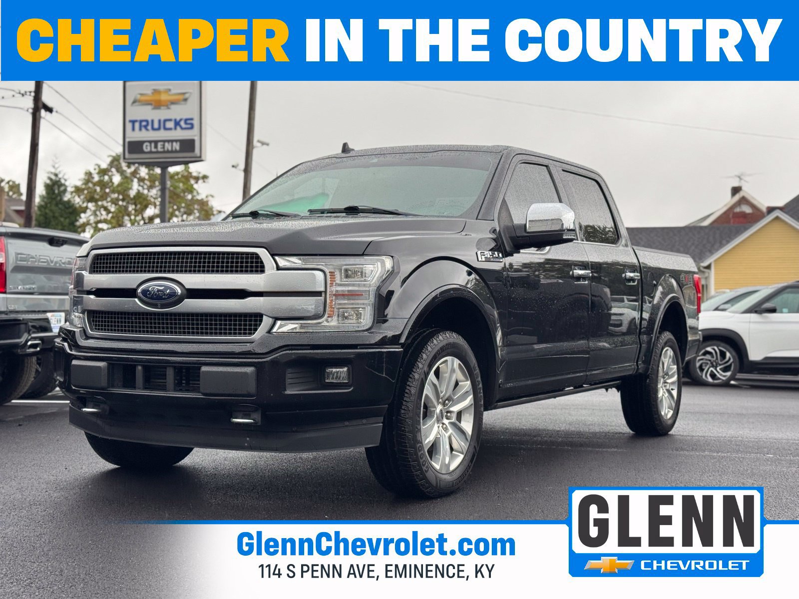 Used 2018 Ford F150 Platinum w/ Equipment Group 701A Luxury AWD/4WD image 1