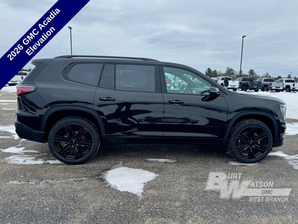 New 2026 GMC Acadia Elevation w/ Black Edition image 7