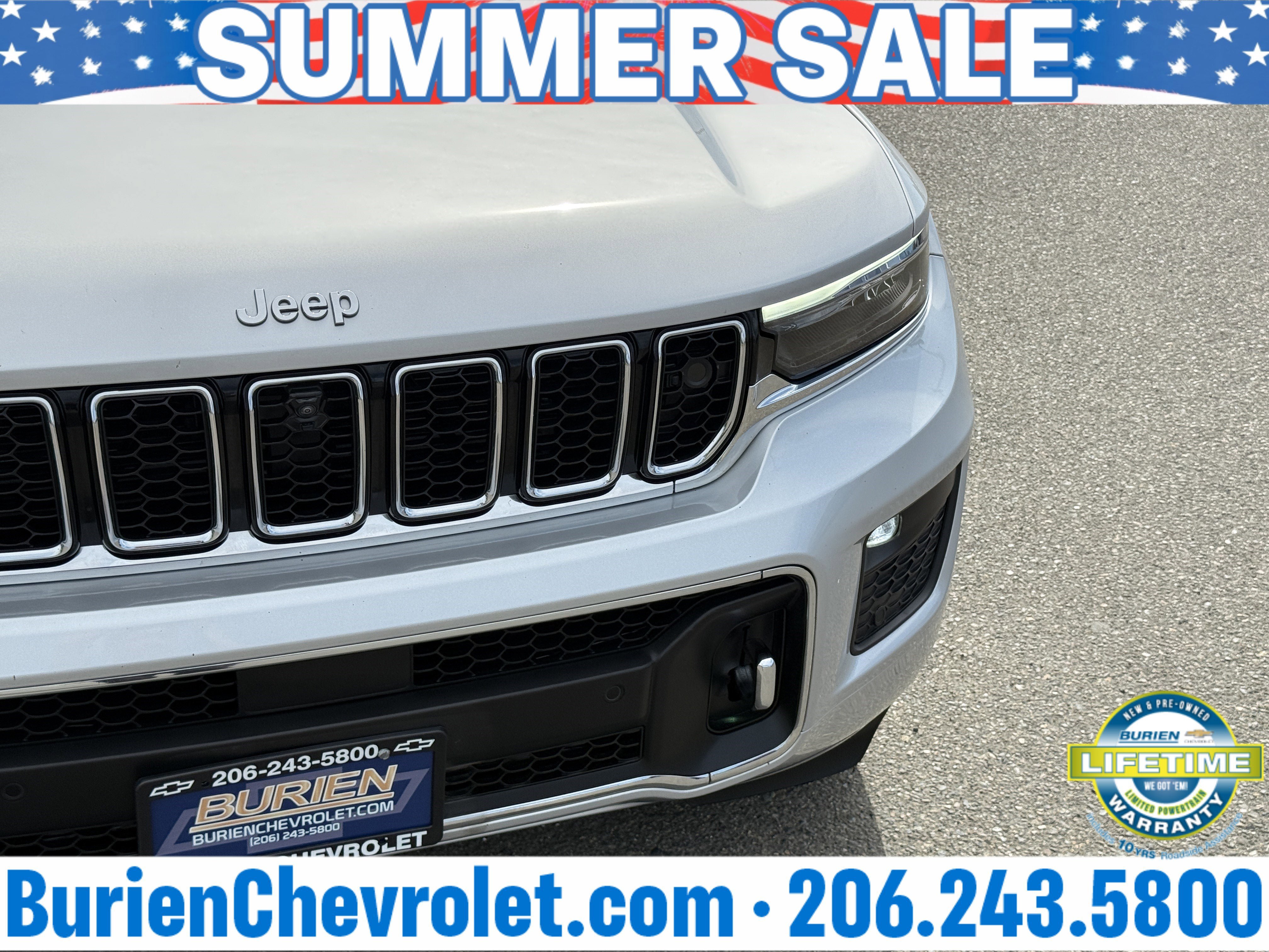 Used 2022 Jeep Grand Cherokee Overland w/ Adv Protech Group III AWD/4WD image 40