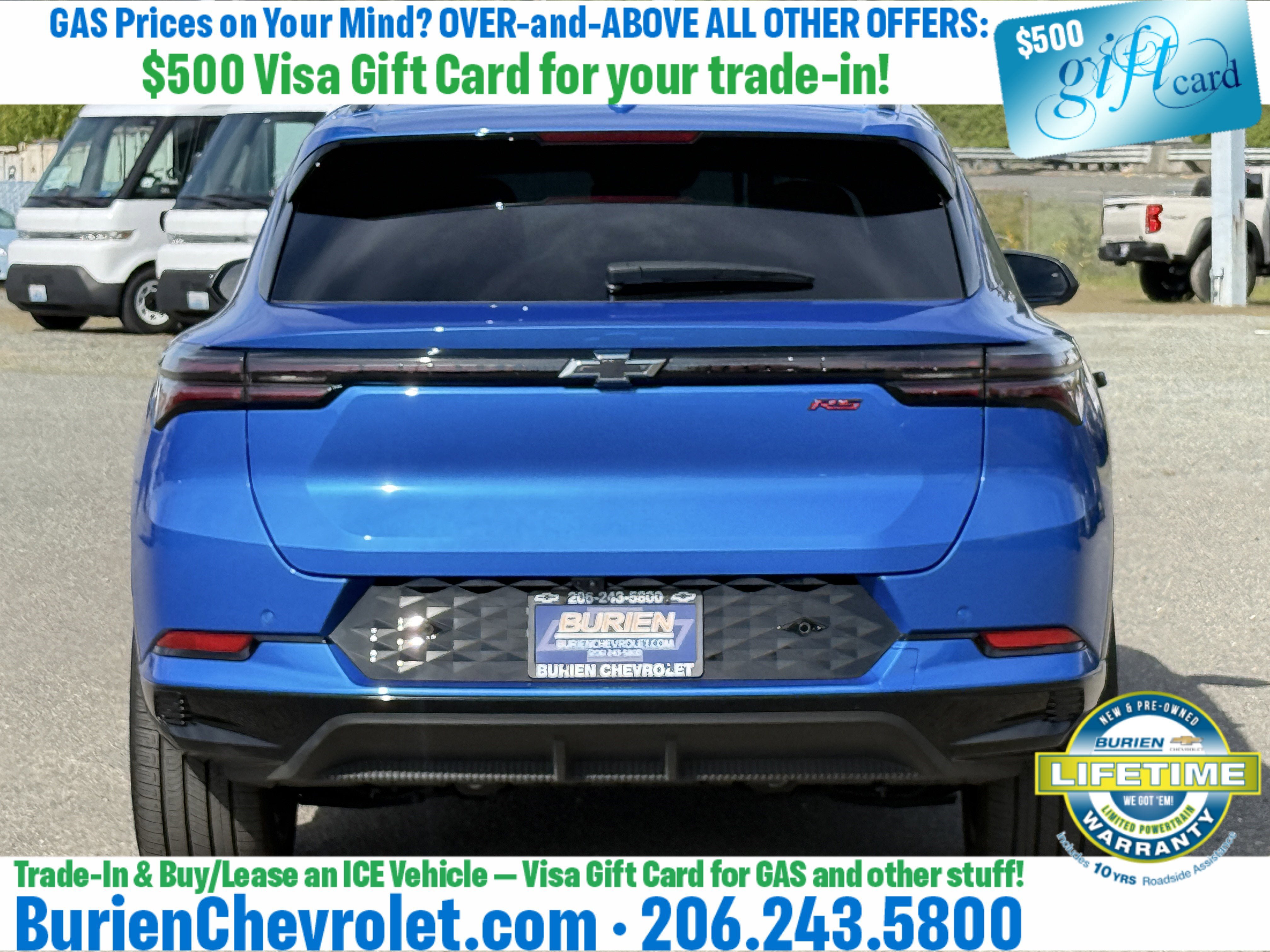Used 2025 Chevrolet Equinox EV RS FWD image 4
