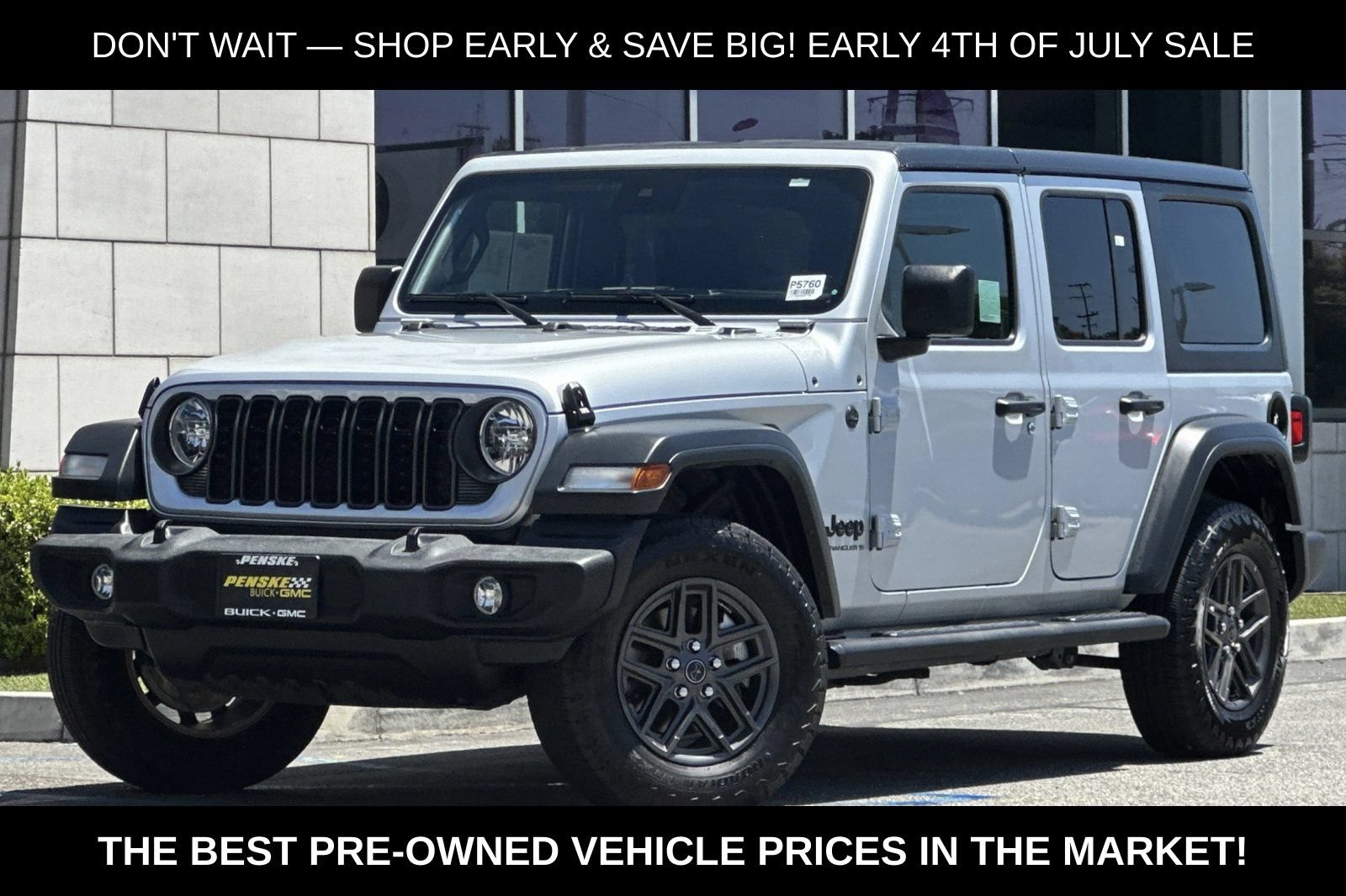 Used 2024 Jeep Wrangler Unlimited Sport AWD/4WD image 8